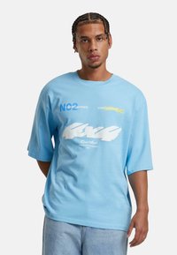 MOTORSPORT HEAVY SLEEVE  - Hosszú ujjú felső - balticblue