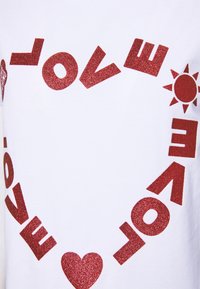 Love Moschino T-shirt imprimé - white