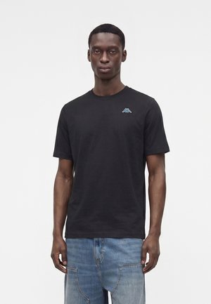 Kappa, LOGO IGATTO UNISEX - T-shirt basic - black