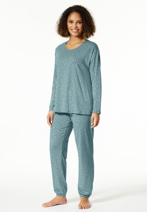 Schiesser Pigiama Donna A Manica Lunga – Set Composto Da Giacca E Pantalone, Lavabile In Lavatrice - 2