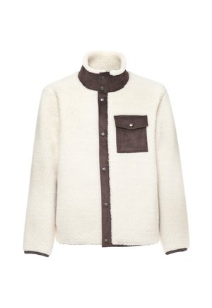 KEYSTONE ZIP - Giacca in pile - avorio