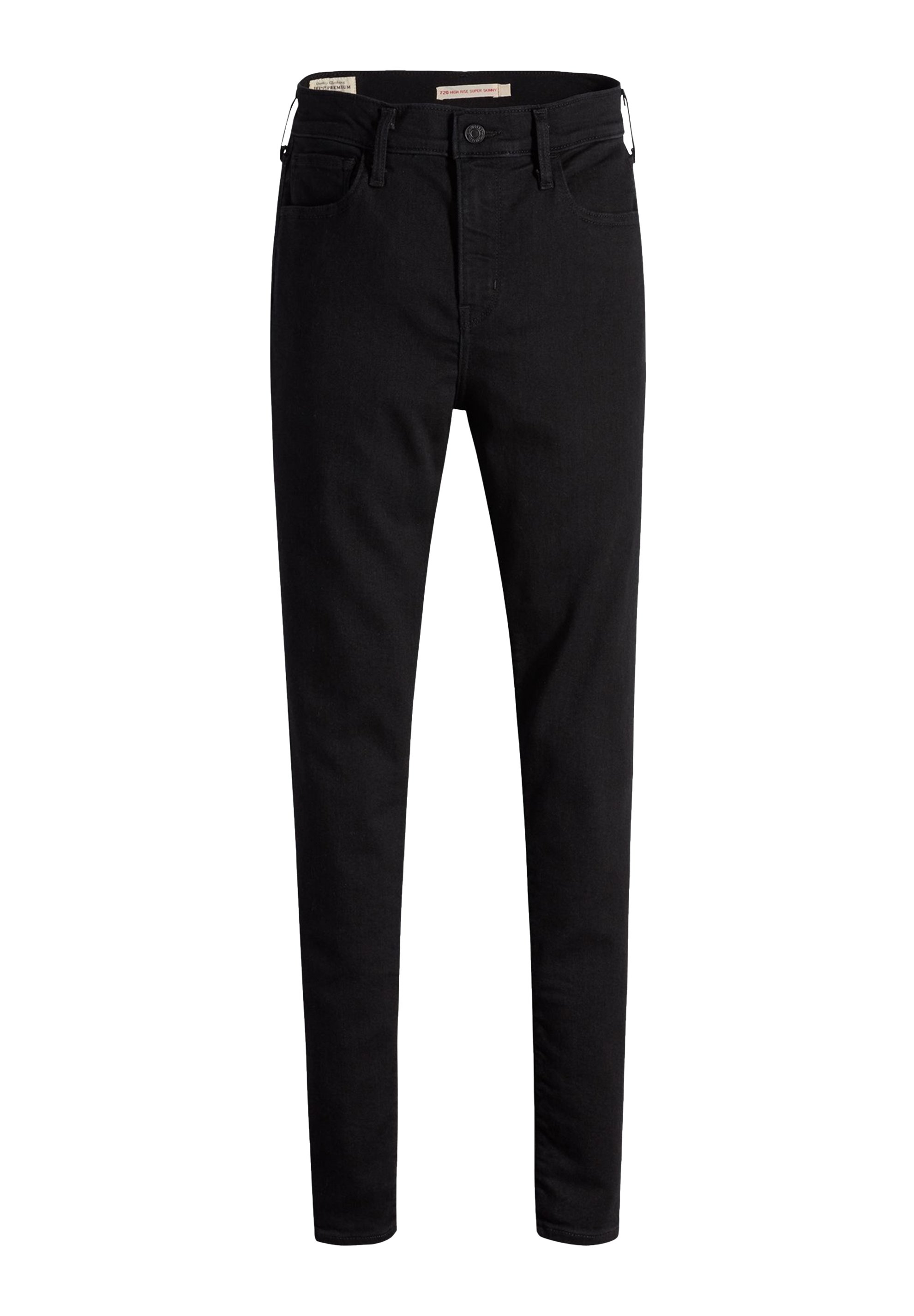 levi's 720 high rise super skinny black