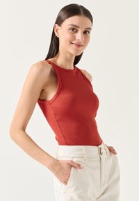 Jimmy Key SLIM FIT HALTER NECK BASIC TOP - Top