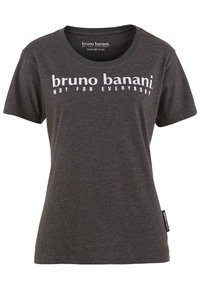 Bruno Banani AVERY - T-shirt med print - anthrazit melange