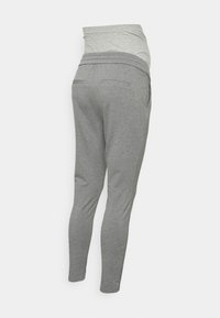 Vero Moda Maternity VMMEVA LOOSE STRING PANT - Calças de fato de treino - medium grey melange