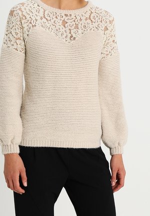 Strickpullover - beige