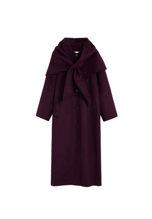 HANDMADEARF - Abrigo clásico - burgundy