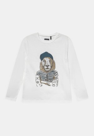 T-shirt à manches longues - blanc cassé