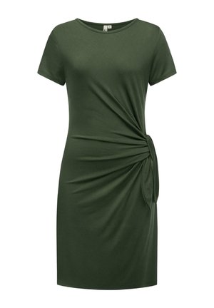 KNOTTA - Pārliekama kleita - dark olive