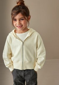 Next - Sweatjacke - cream neutral Thumbnail-Bild 1