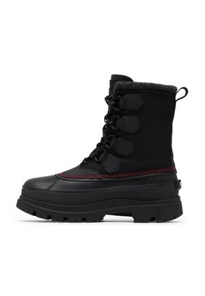 HORIZON GTX - Snörstövletter - black/bright red