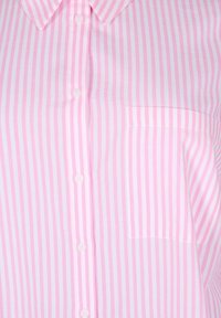 Zizzi LANGES GESTREIFTES MIT 3/4 ÄRMELN - Paitamekko - begonia p.wh.stripe
