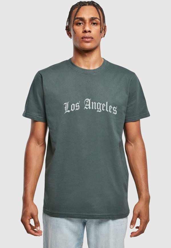 LOS ANGELES WORDING TEE - T-Shirt print