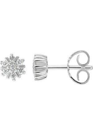 Earrings - weißgoldfarben