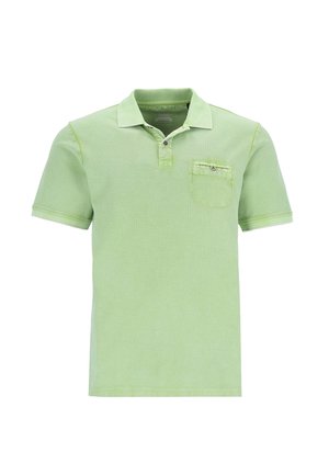 GARMENT DYE KURZARM - Poloshirt - grün