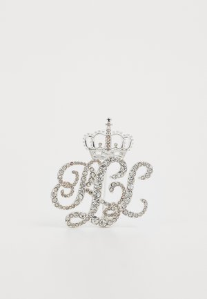 PIN MICROPAVE CROWN - Brooch - silver-coloured