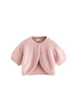 REGULAR FIT - SHORT SLEEVE - Strickjacke - pink