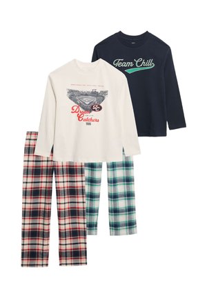 2PACK GRAPHIC SET - Pigiama - red mix