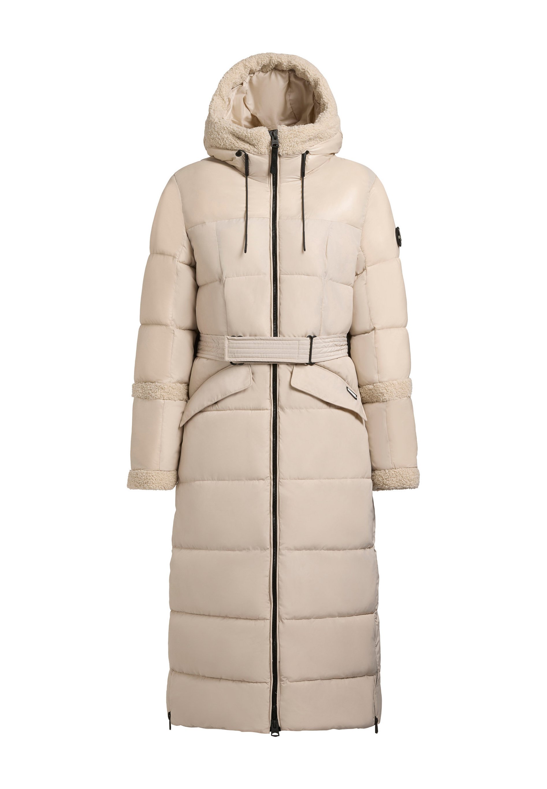 Dusty Beige Khujo Mantel Damen Beige Khujo JULITA Manteau D'hiver