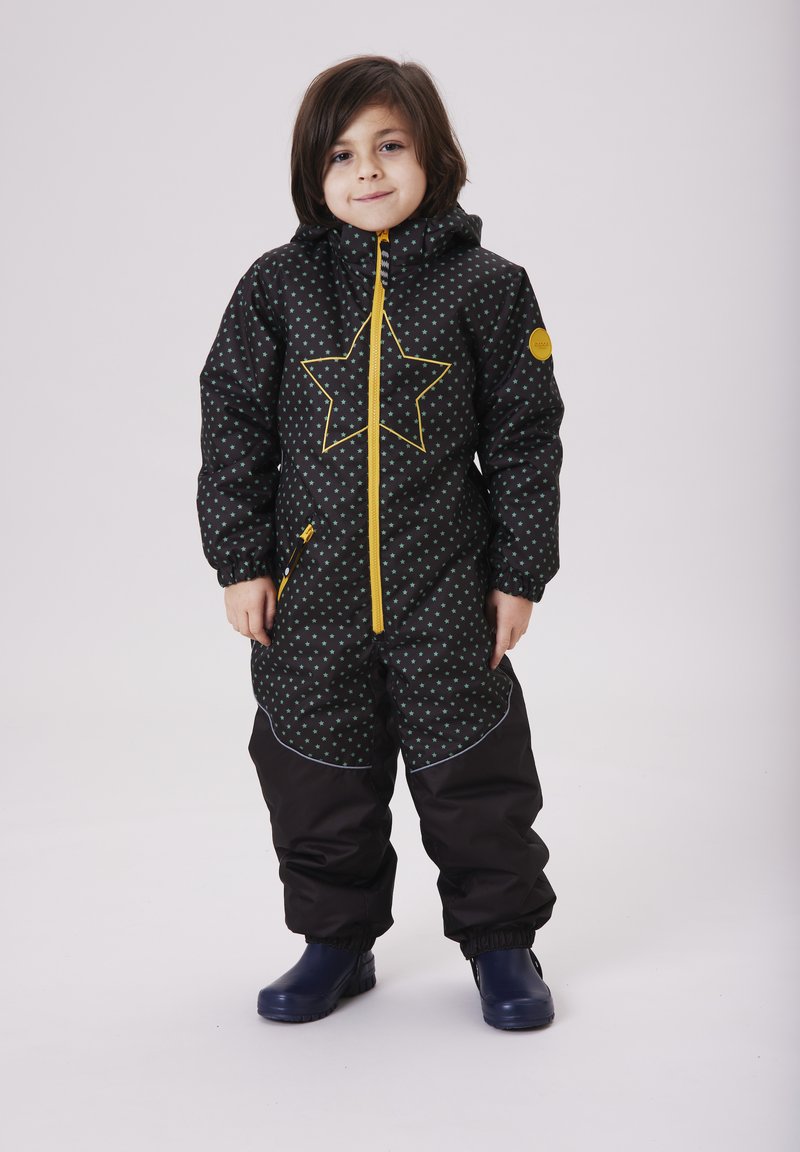 Combinaison Neige Bébé AIEOE - Manteau Chaud Capuche - Taille 3M-12M - Garçon Et Fille