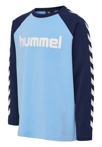Hummel Langærmet T-shirt - dusk blue