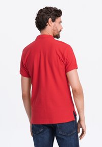Ombre Poloshirts - red