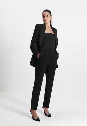 Stoffhose - black