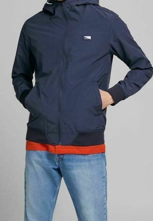 Overgangsjakke - mottled dark blue