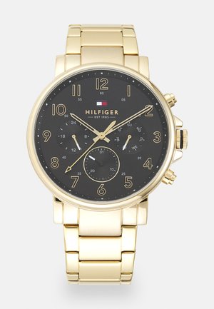 DANIEL - Chronograph watch - gold-coloured/black