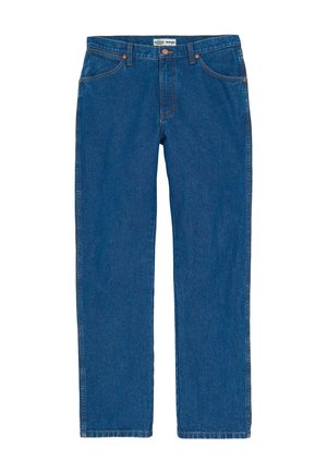 Wrangler WRANGLER X STRANGER THINGS  - Tiesaus kirpimo džinsai - blue denim