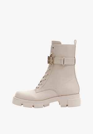 Guess Bottines de cowboy / motard - beige