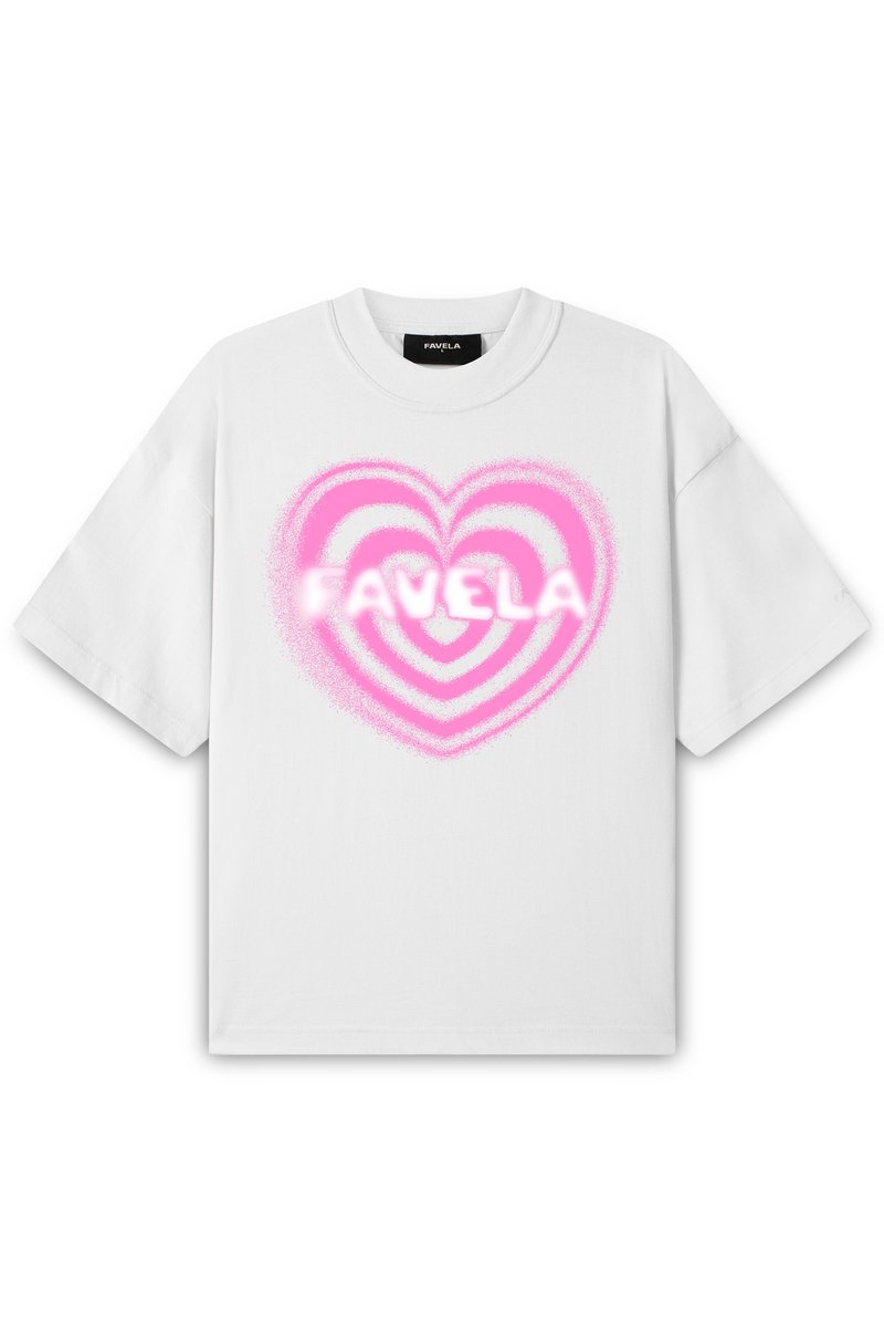 FAVELA T-shirt print wit