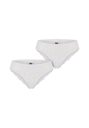 ALLOVER LACE BRAZILIAN 2-PACK - String - white white