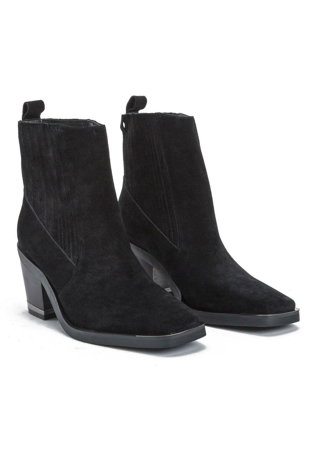 white company black boots