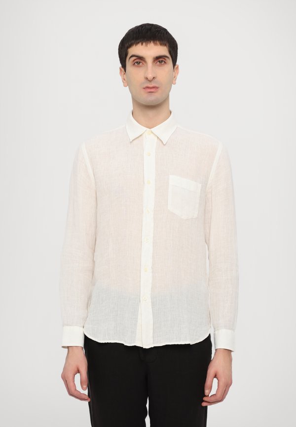 LONG SLEEVE REGULAR FIT MEN SHIRT - Shirt - milk