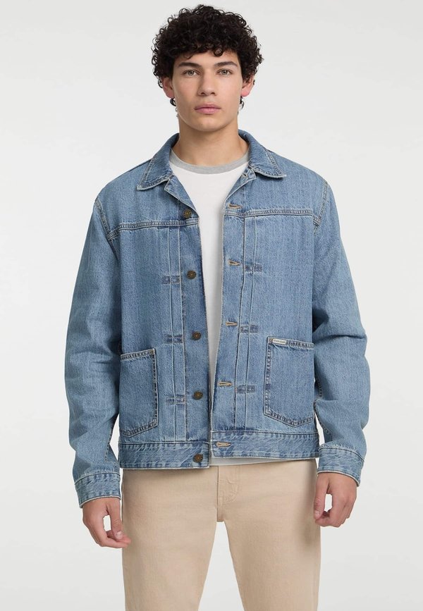 Jeansjacke - himmelblau