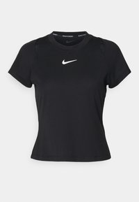 Sport T-shirt - black/white