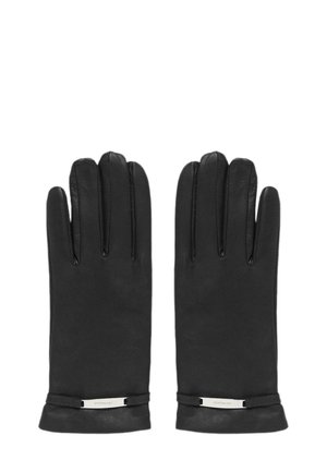 NAPPA CON APPLICAZIONE METALLICA - Gants - black milano