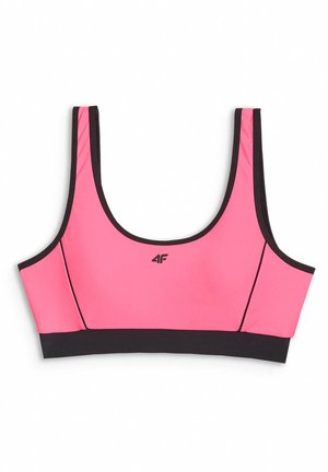 4F, 4F GÓRA OD BIKINI DAMSKA - Haut de bikini - hot pink neon