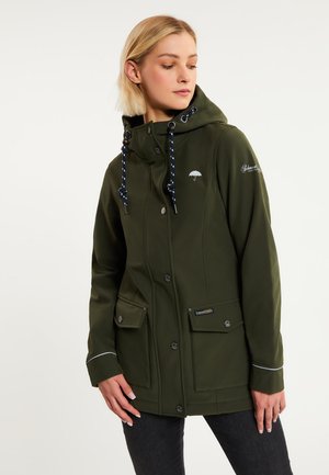 SCHMUDDELWEDDA ALBEE - Outdoorjacke - dunkeloliv