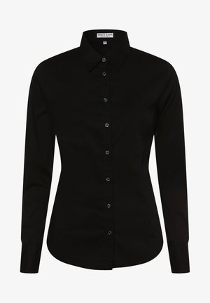 Marie Lund Overhemdblouse - schwarz