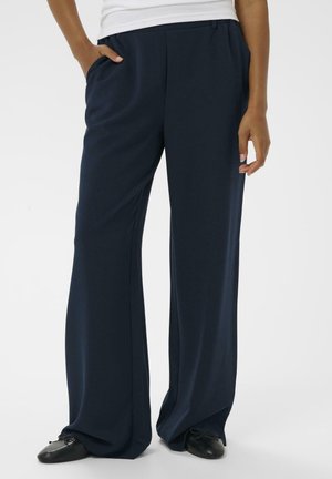 BEATRICE WIDE - Nohavice - dark blue