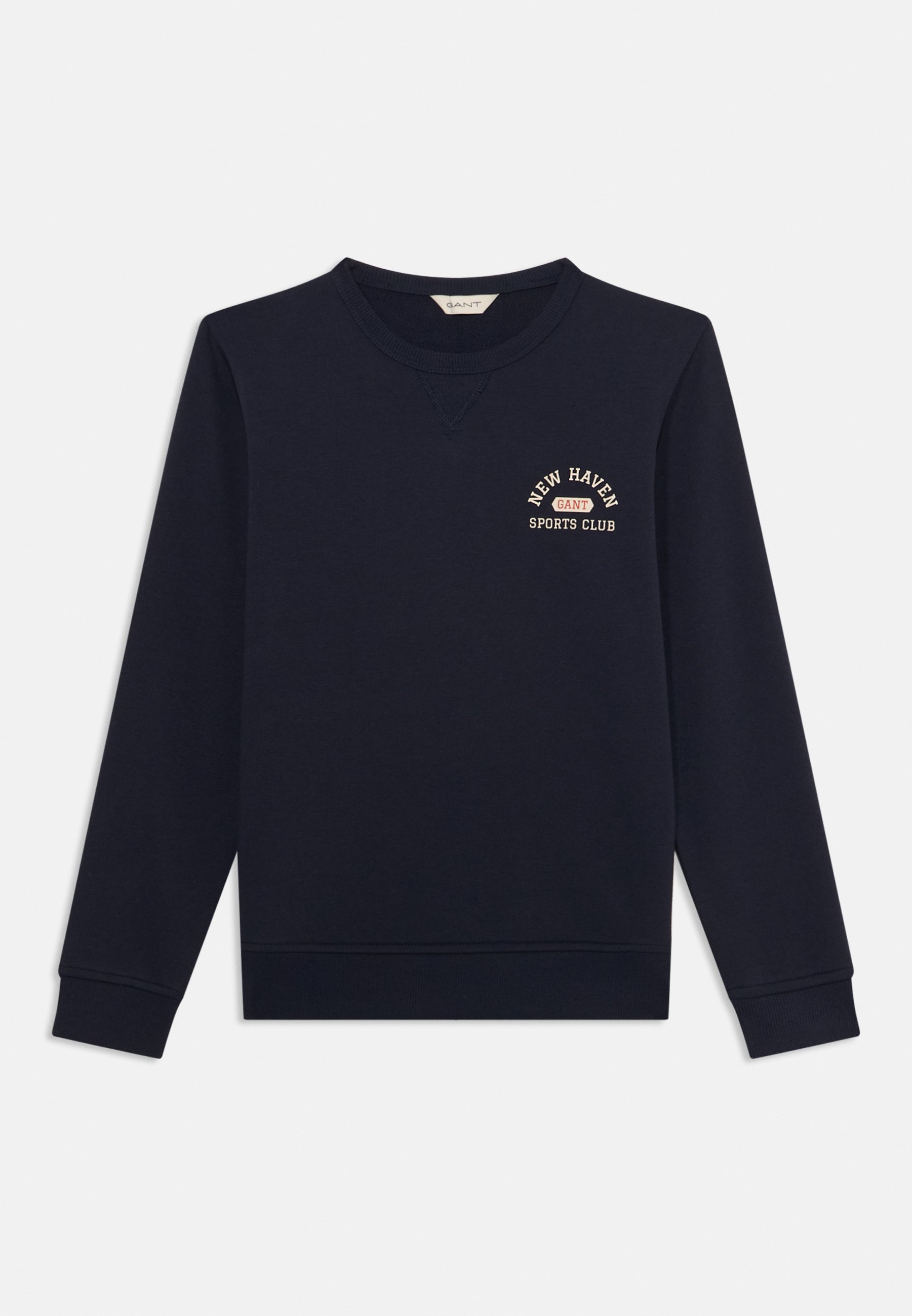 GANT GRAPHIC C NECK UNISEX Sudadera evening blue/azul marino