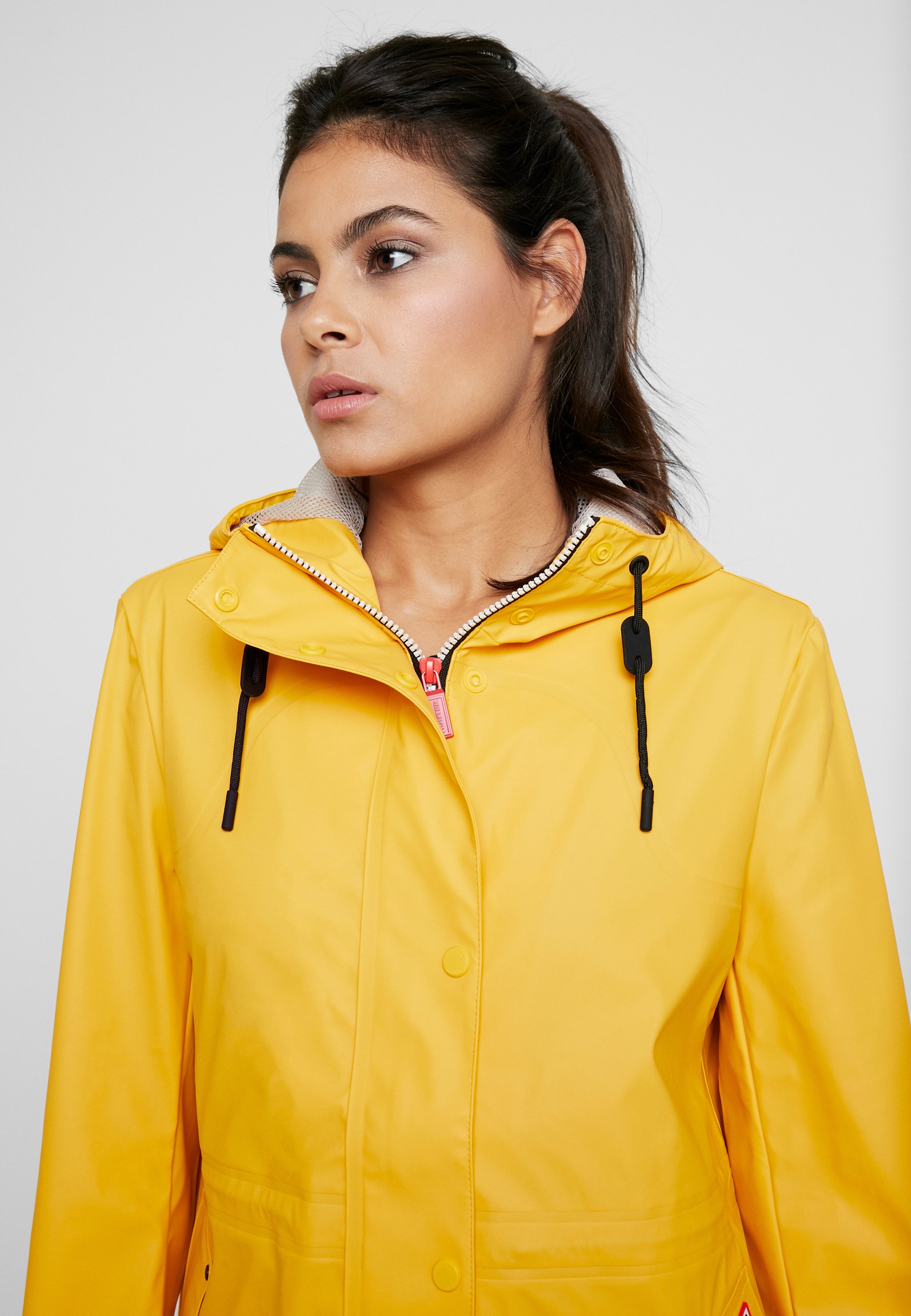 yellow lightweight jacket