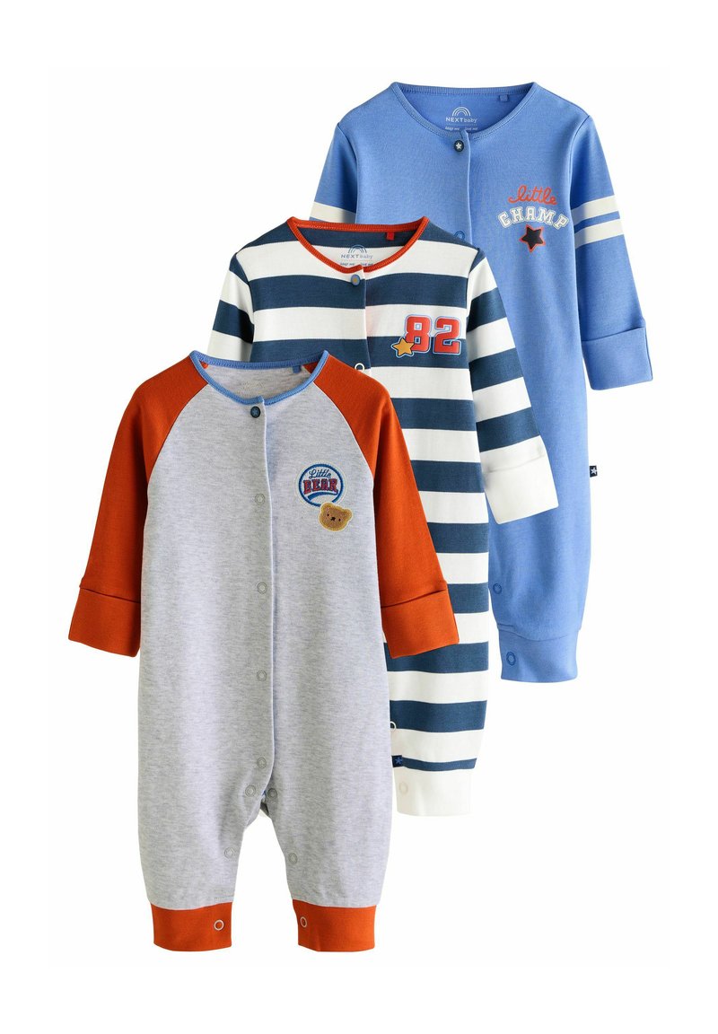 Next FOOTLESS 3 PACK - REGULAR FIT - Pyžamo - bright