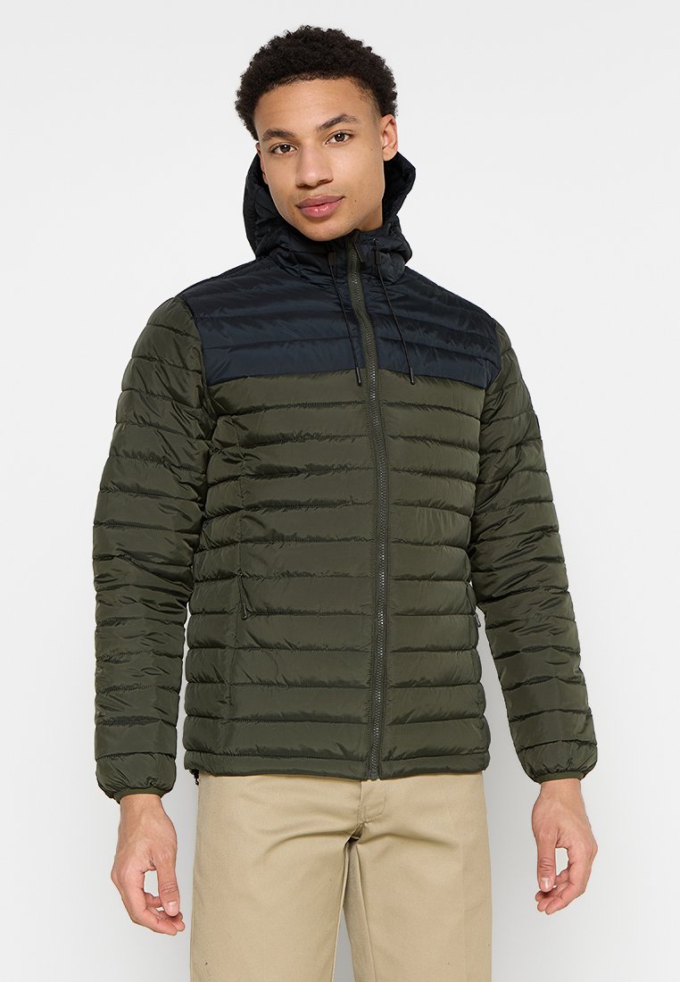 KnowledgeCotton Apparel Jas donkergroen KnowledgeCotton Apparel Jas donkergroen