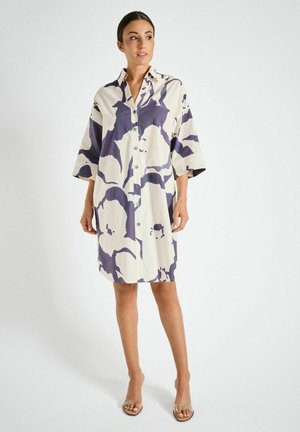 GEBLÜMTES - Blousejurk - blauw