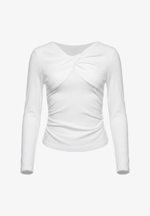 usha, Langærmet T-shirt - white