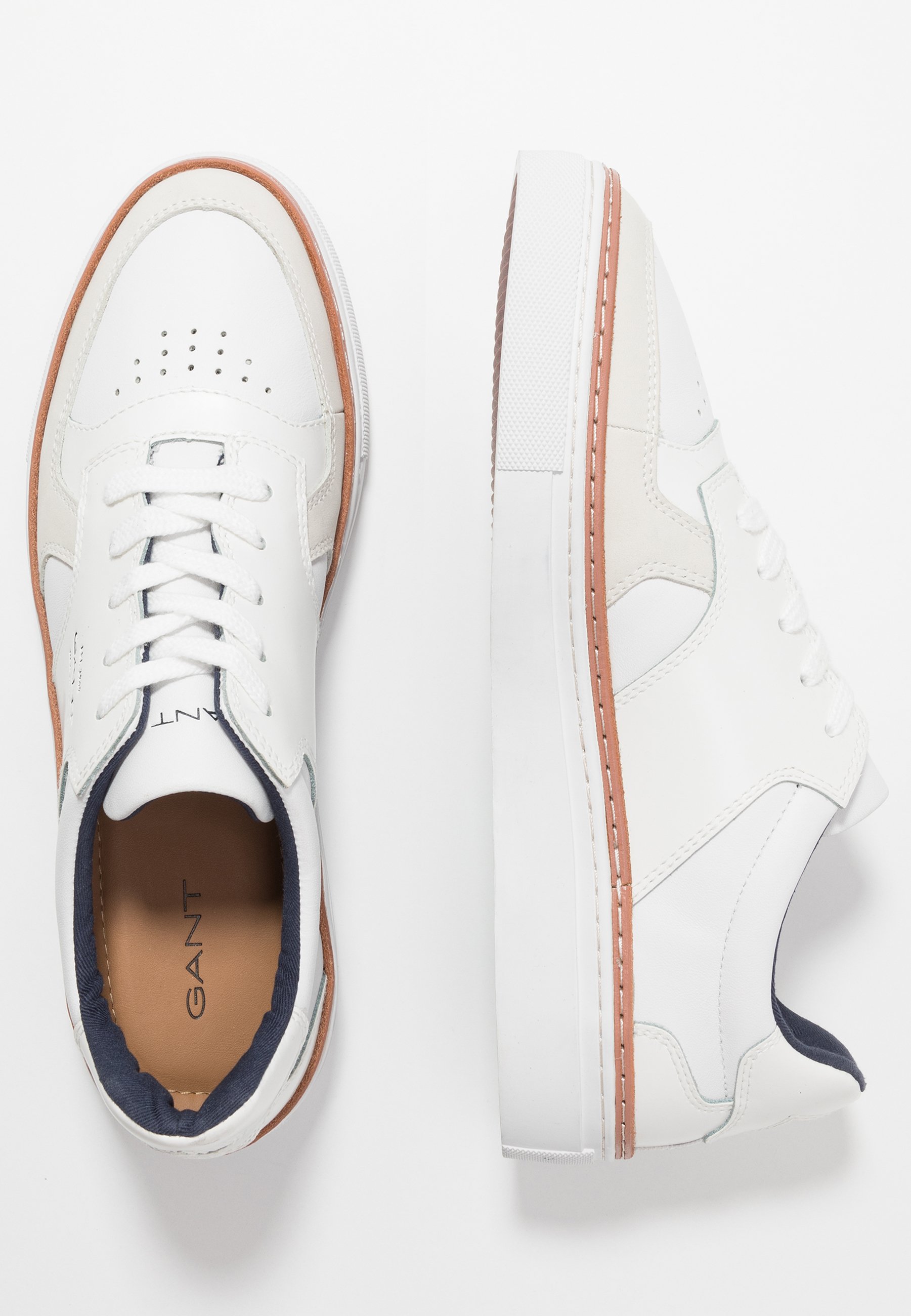 GANT MC JULIEN - Sneakers laag - bright white/wit - Zalando.be