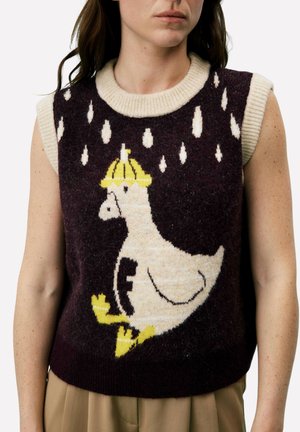 ARBER - T-shirt imprimé - bordeaux